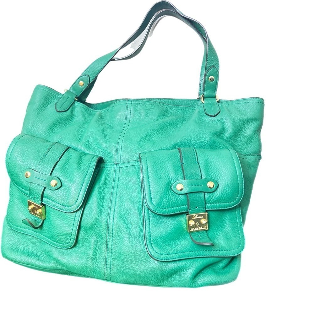 Ralph Lauren big tote leather bag! Luxuriously soft!